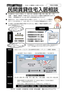 08 ①R8 UD民間賃貸住宅入居相談チラシのサムネイル